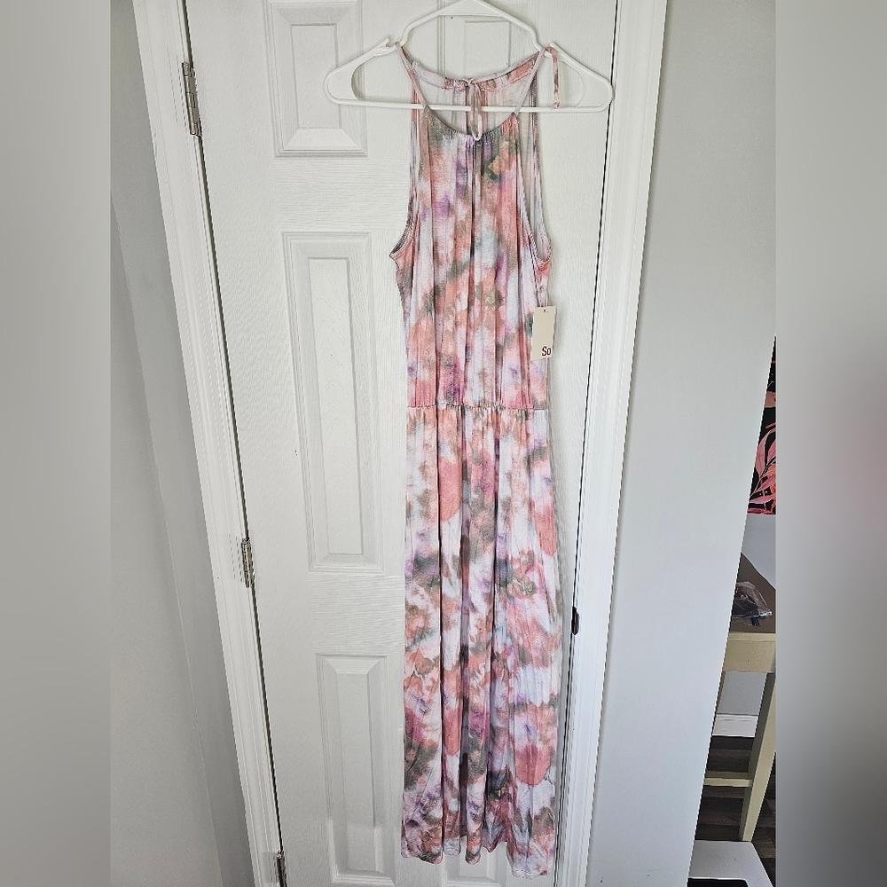 Soho tye dyed maxi dress